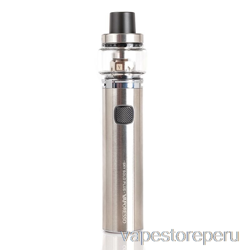 Vape Recargable Vaporesso Sky Solo & Solo Plus Kit De Inicio Edición Solo Plus - Acero Inoxidable